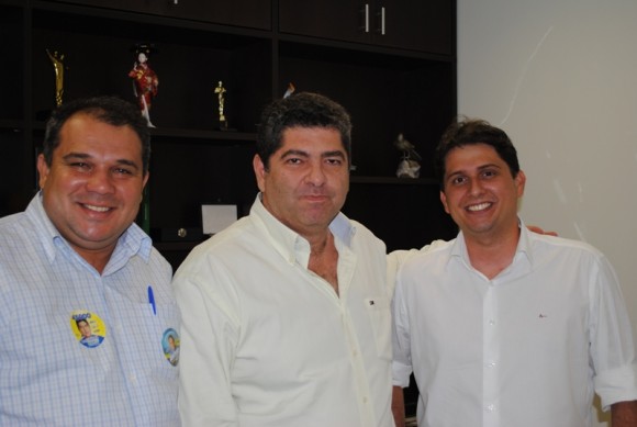 VALDIRZINHO E WAGNER SE REÚNEM COM LIDER DO PSDB