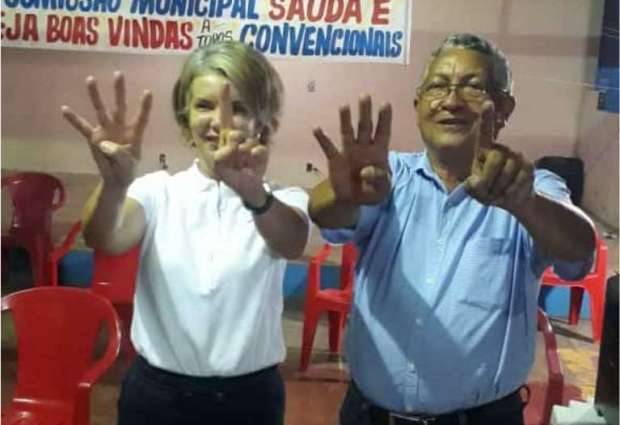 Nezinho é candidato a prefeito e Rose Miranda vice-prefeita 