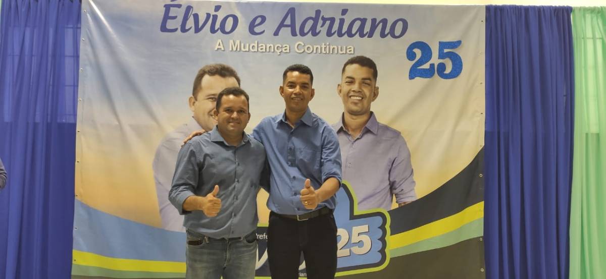 Elvio e Adriano são aclamados para concorrer à reeleição em Barão 