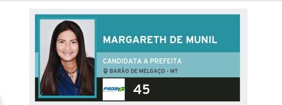 Margareth de Munil é eleita a primeira prefeita de Barão de Melgaço