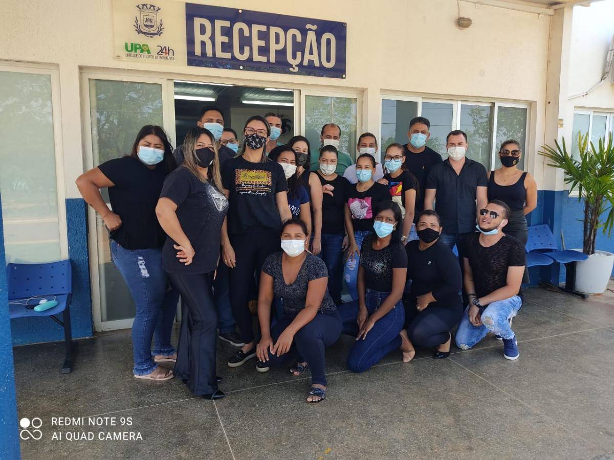 Servidores da saúde de Chapada param por atrasos nos salários