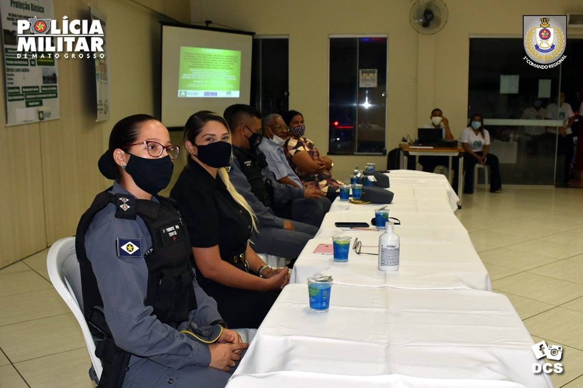 PM realiza atividade sócio-comunitária em Leverger