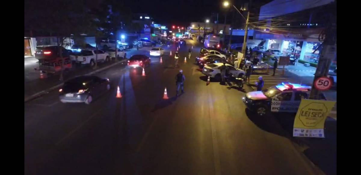 Sete motoristas são presos por dirigirem bêbados em Cuiabá