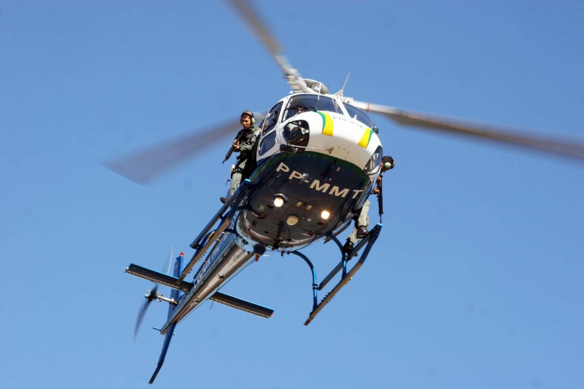 PM com apoio da CIOPAER impedem tentativa de roubo de fazenda em Jangada