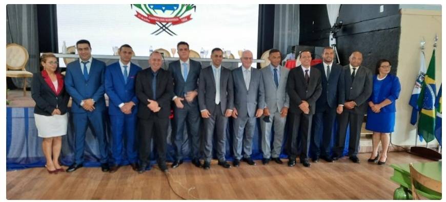 Prefeito e vereadores de Chapada tomam posse, veja lista dos eleitos
