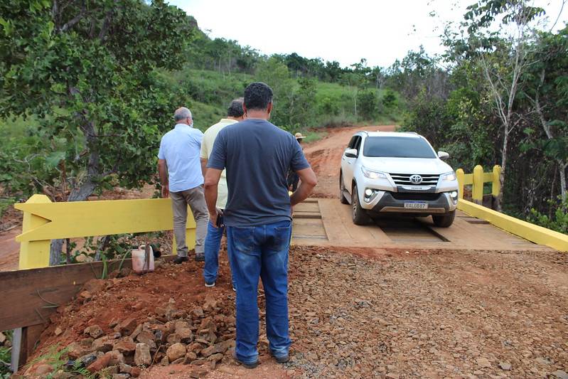 Ponte que caiu no assentamento Barra Bom Jardim foi reconstruída