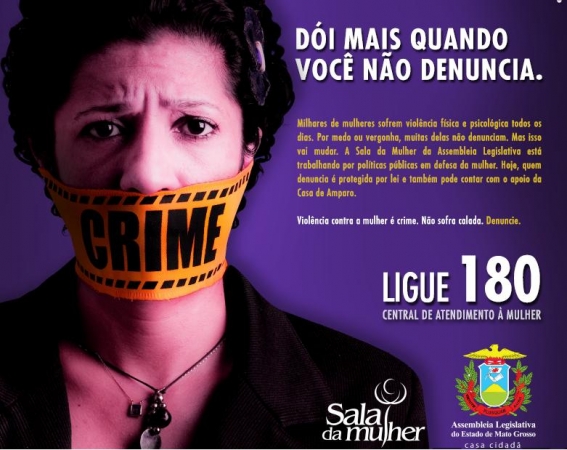 CAMPANHA DE COMBATE A VIOLÊNCIA CONTRA A MULHER