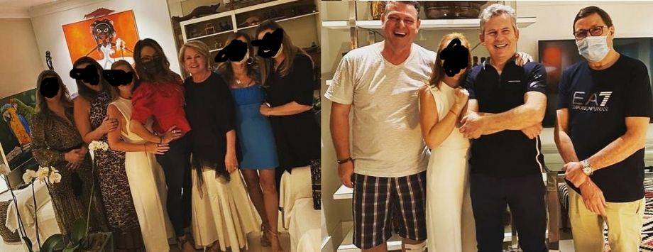 Um dia após pedir endurecimento, Mauro curte noite de aglomeração