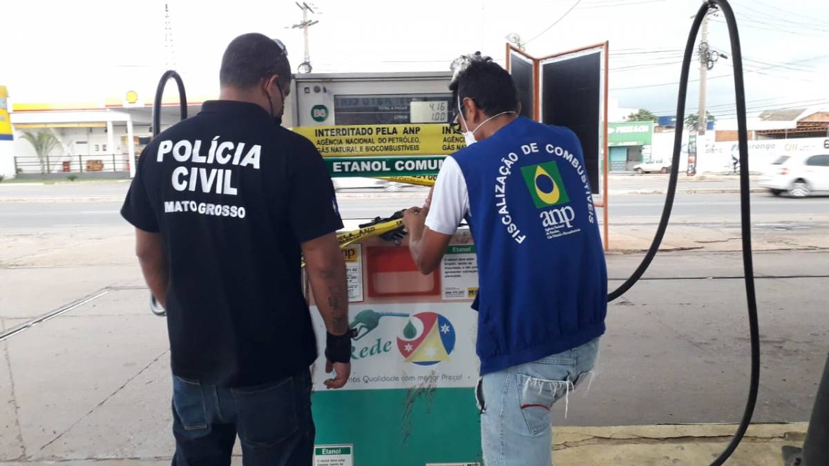 Operação conjunta autua posto de combustível em VG por venda de etanol adulterado