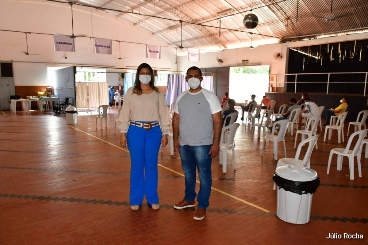 Prefeita faz vistoria no Centro de Triagem e Testagem da Covid-19, que deve atender 40 moradores diariamente