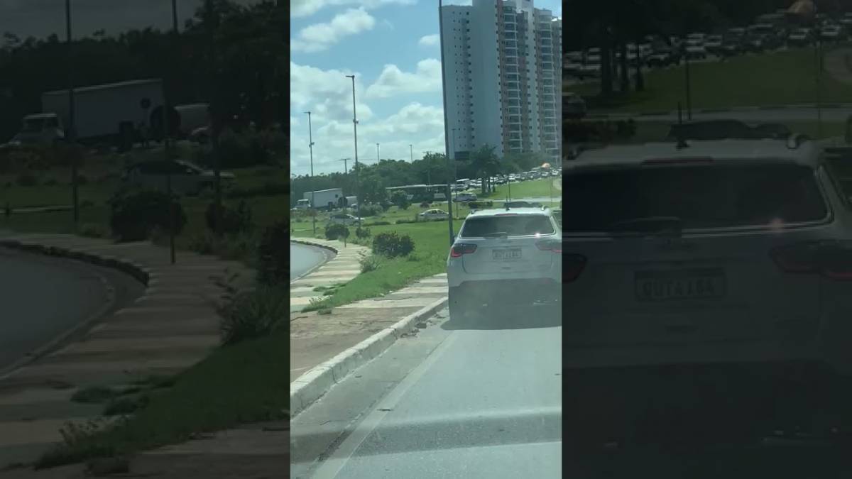 Idosos fazem fila no sol por vacina em Cuiabá; drive-thru congestiona Miguel Sutil