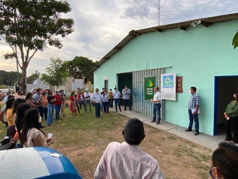Governo reabre escritório da Empaer na região de Agrovila das Palmeiras