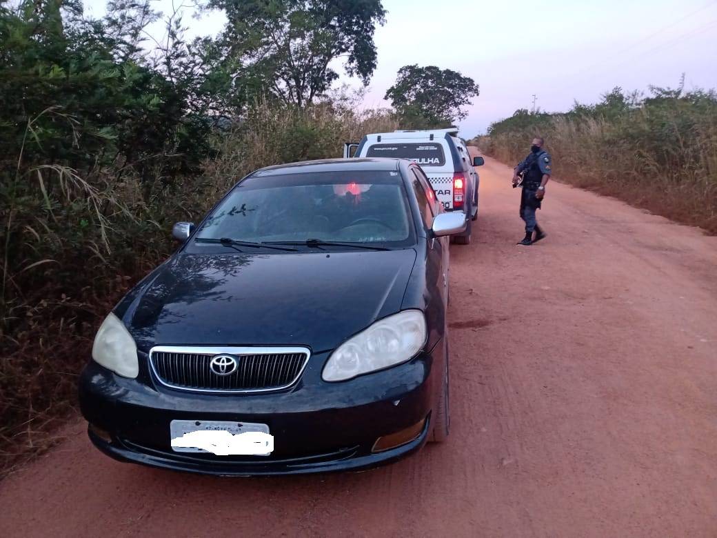 Morador de Barão de Melgaço com passagem por roubo é flagrado por PMs com carnes de vaca em porta-malas de corolla
