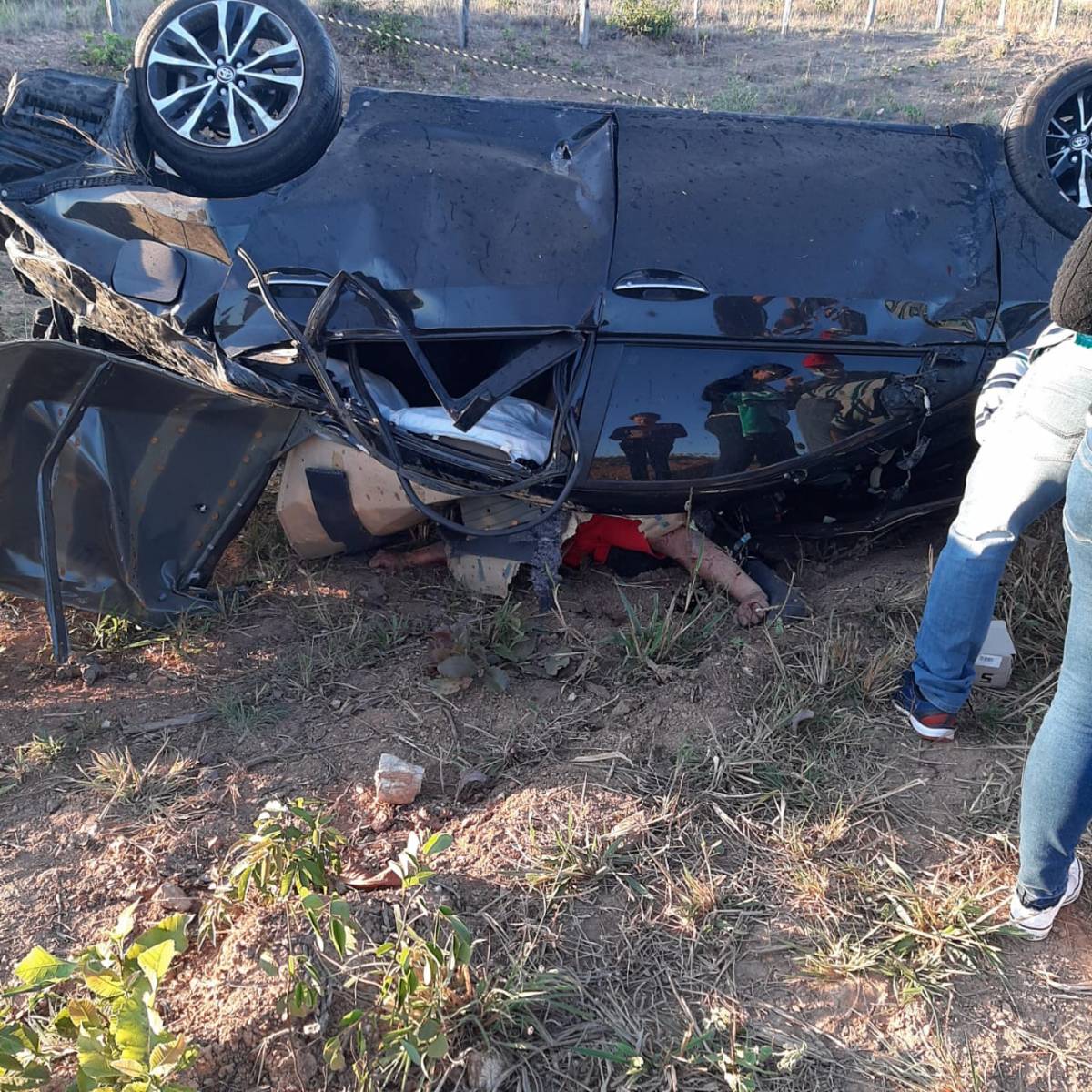 Ex-policial militar condenado acusado de matar esposa e primo morre em capotamento de carro na rodovia Palmiro Paes de Barros