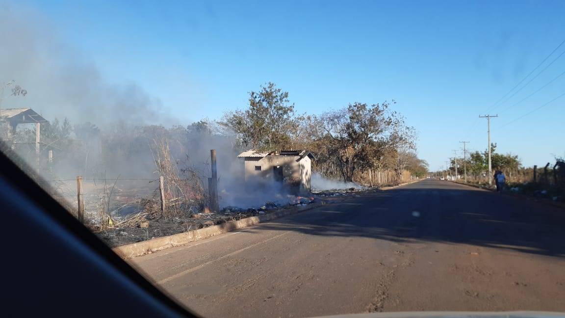 Queimadas aumentam em Leverger, ocorrências predominam em terrenos de áreas urbanas e às margens da MT - 040; Veja Gráfico 