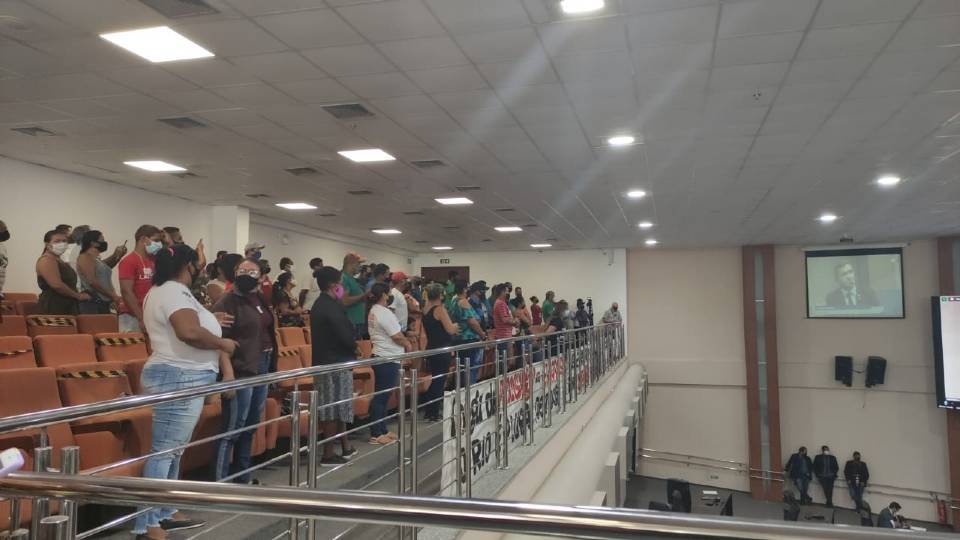 Pescadores lotam auditório da Assembleia Legislativa em discussão sobre liberação de rio Manso