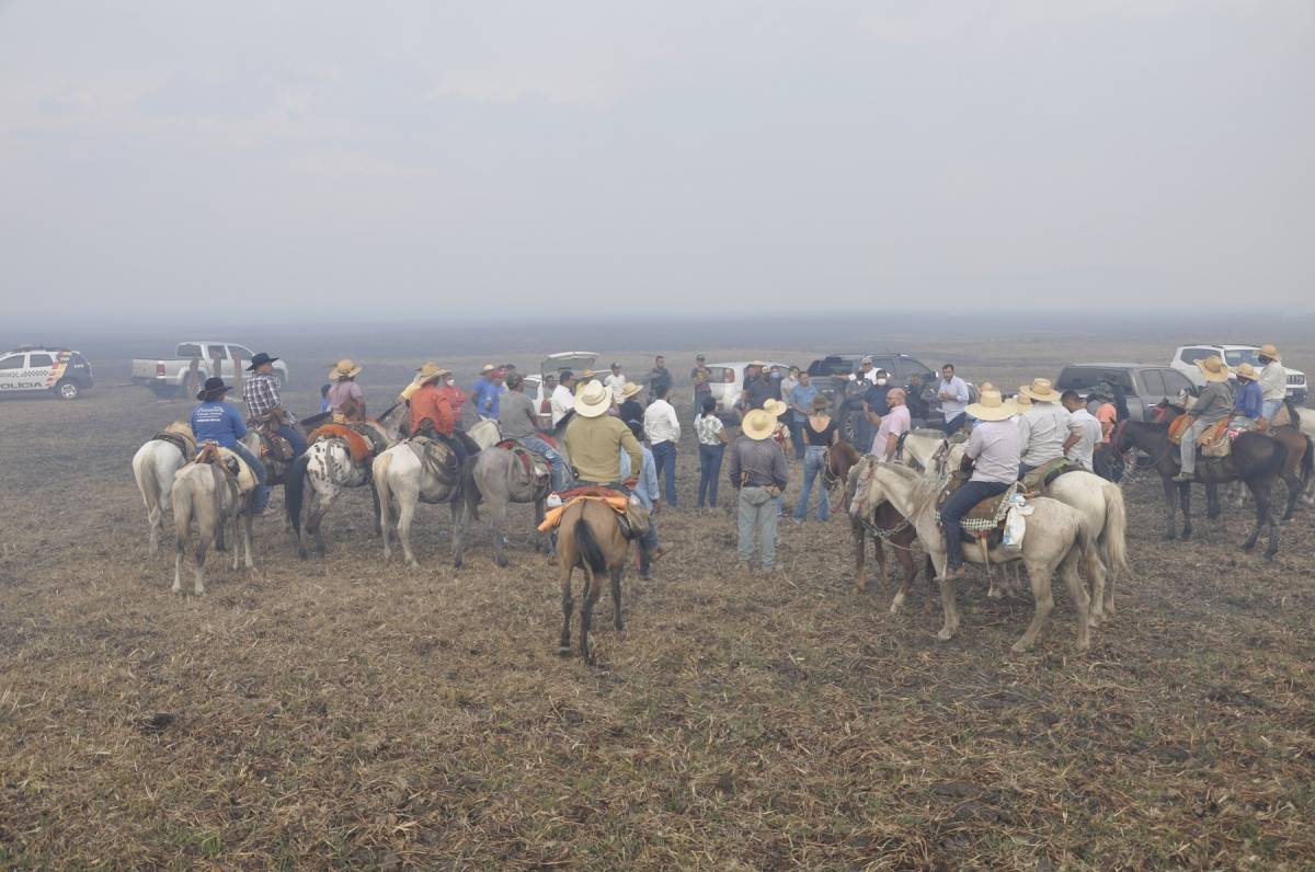 Cerca na Baía de Chacororé revolta pequenos criadores de gado; Assista Vídeo 