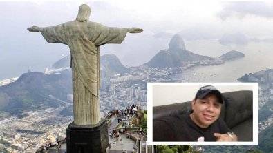 Morador de Leverger tem surto, pula do 8º andar de hotel e morre no RJ - Assista Vídeo