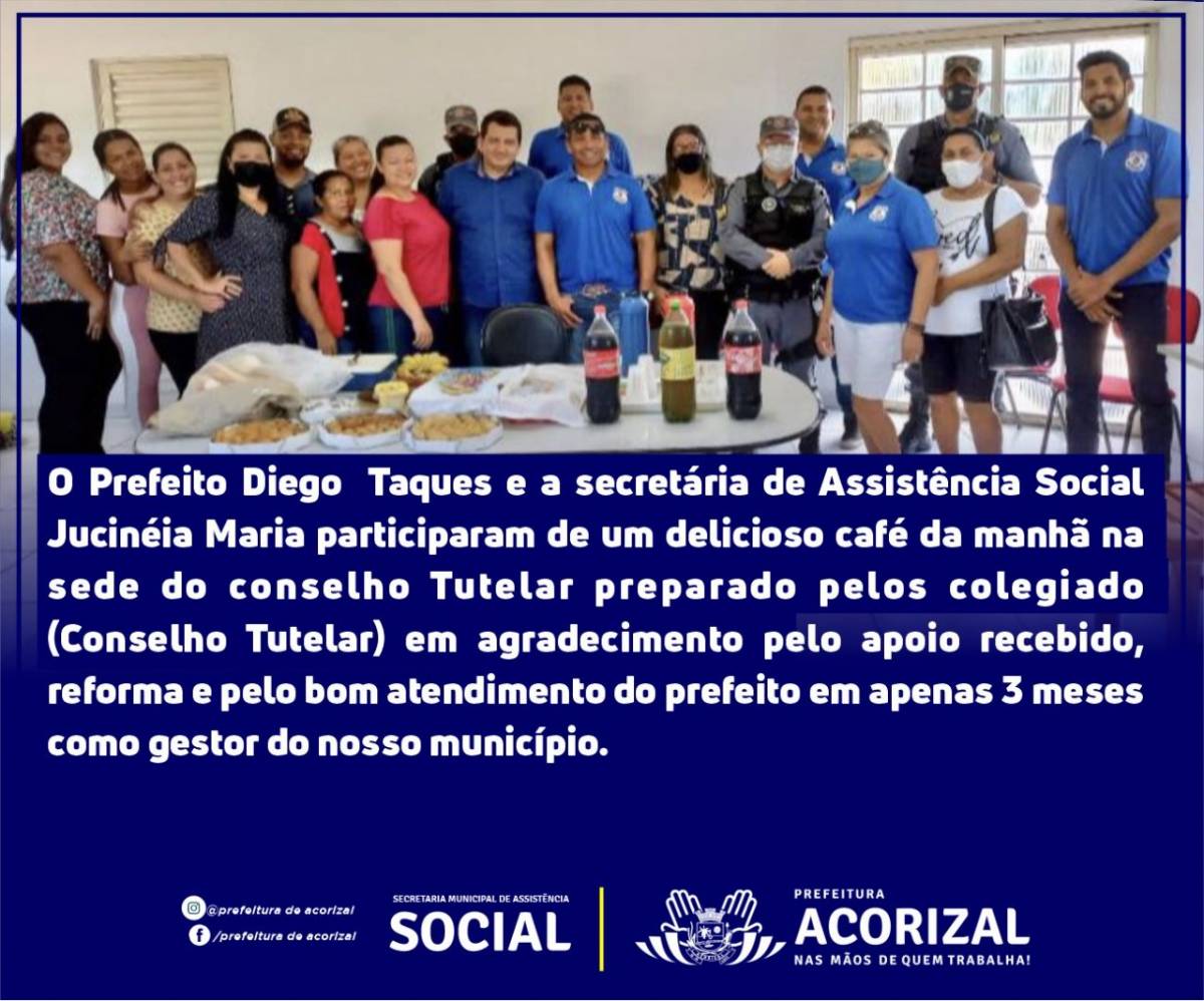 Diego Taques participa de café da manhã com Conselheiros Tutelares 