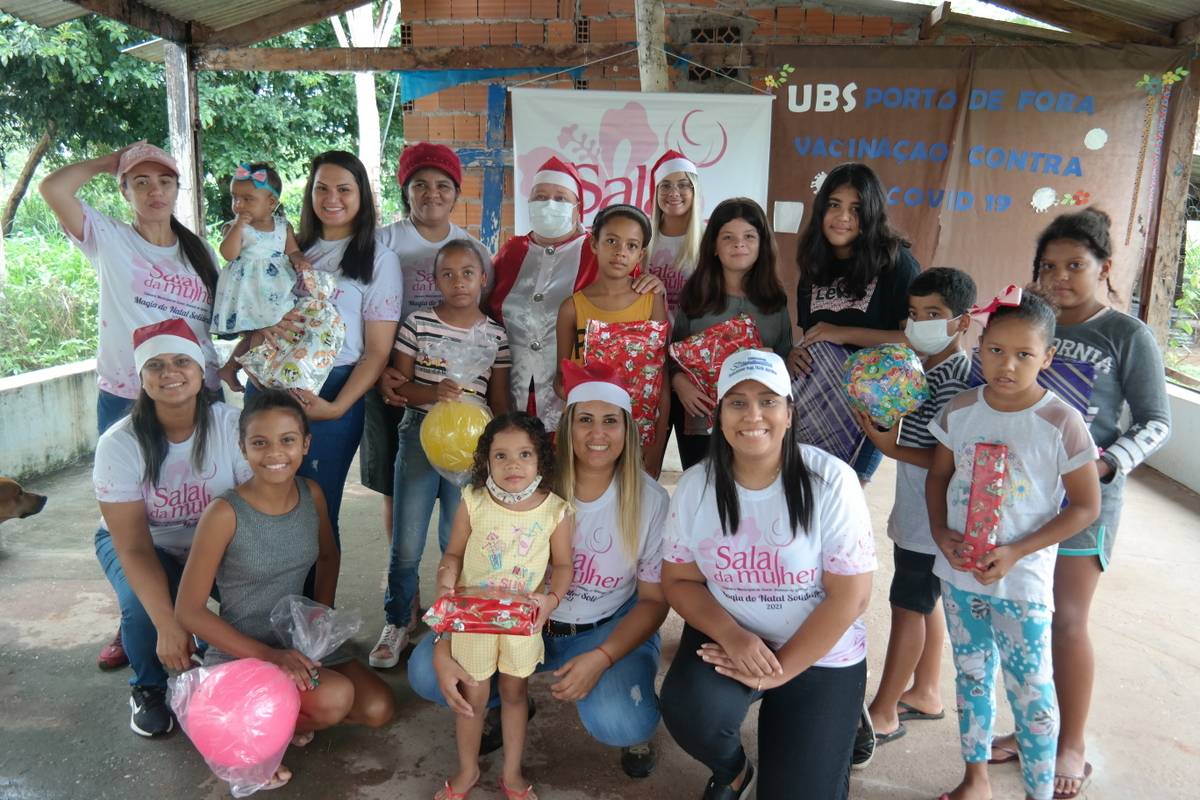 Ação de Natal realizada pela Sala da Mulher já entregou quase dois mil presentes a crianças do município.
