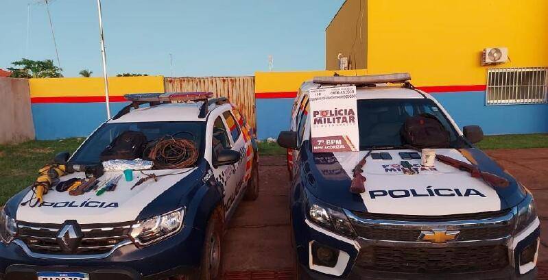 Policiais militares frustram furto à agência bancária em Acorizal