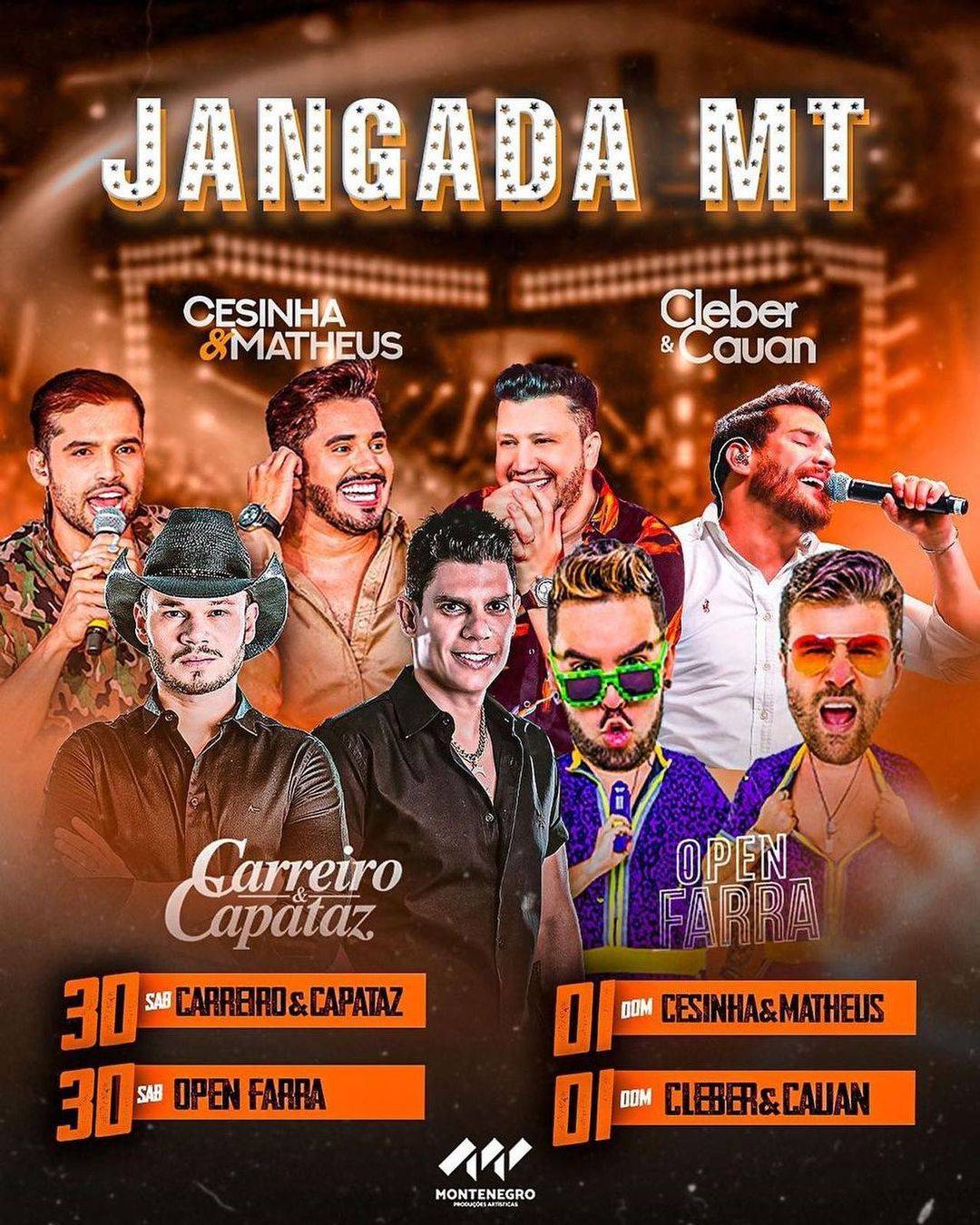 Prefeito Rogerinho anuncia Cleber e Cauan em Jangada neste domingo 
