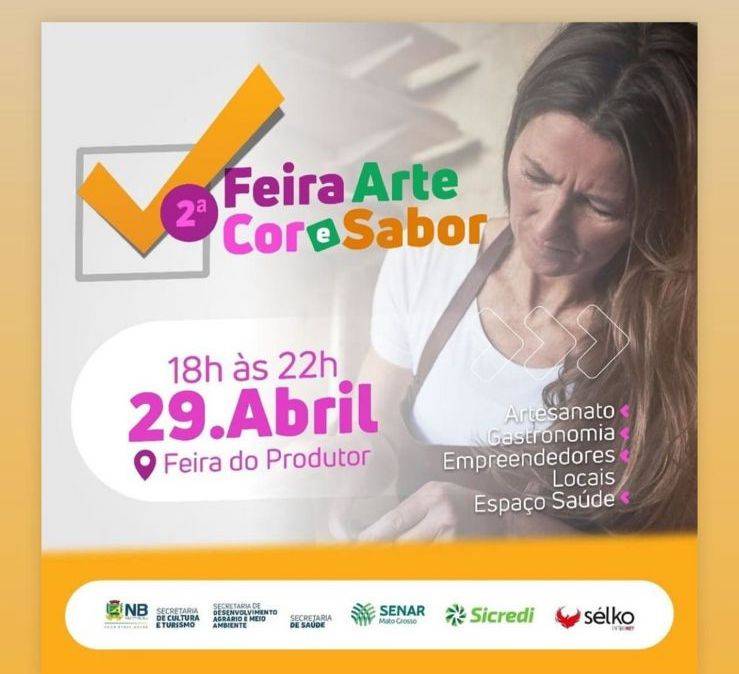 Prefeitura de Nova Brasilândia promove a IIª Feira Cultural e de Empreendedorismo do município
