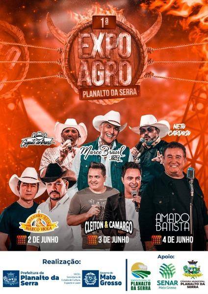 Expo Agro de Planalto da Serra começa nesta quinta e terá várias atrações nacionais