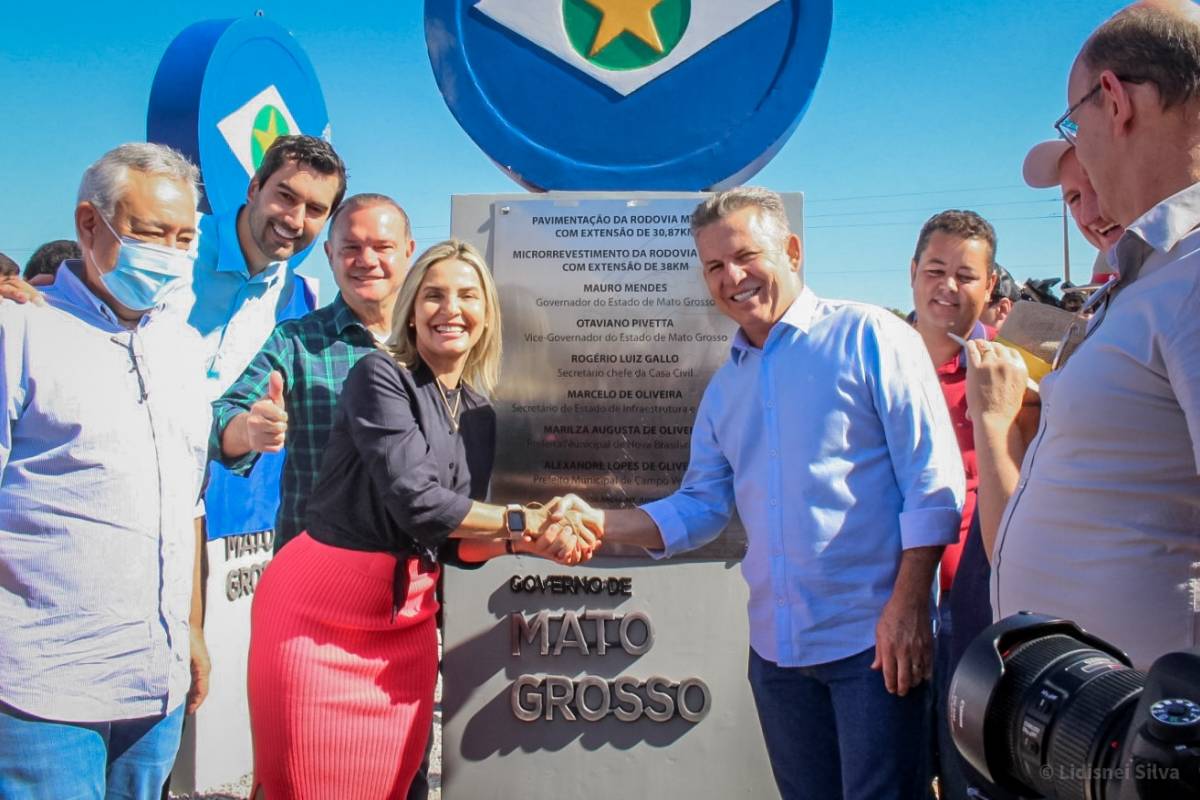 Prefeita Marilza agradece governador por investimentos em Nova Brasilândia