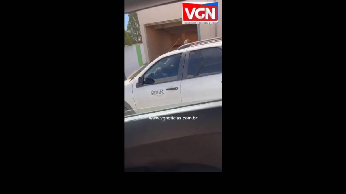 Veículo da Seduc-MT, cedido para prefeitura de Barão de Melgaço é flagrado em ponto de prostituição na região do Zero em VG