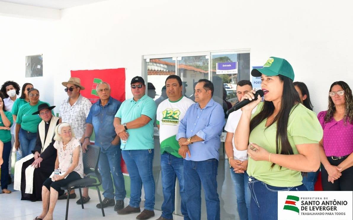 Com recursos de emenda parlamentar de Allan Kardec e Max Russi, prefeita entrega reforma da UBS de Agrovila das Palmeiras