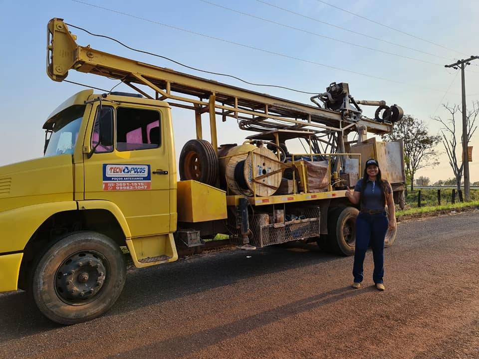 Prefeita lança obras de construção de poços artesianos em comunidades de Leverger