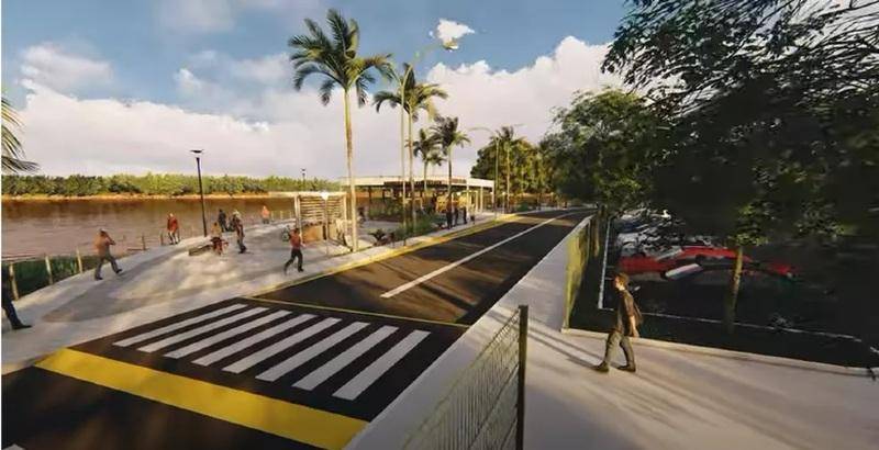 Justiça libera construção da Orla de Santo Antônio de Leverger