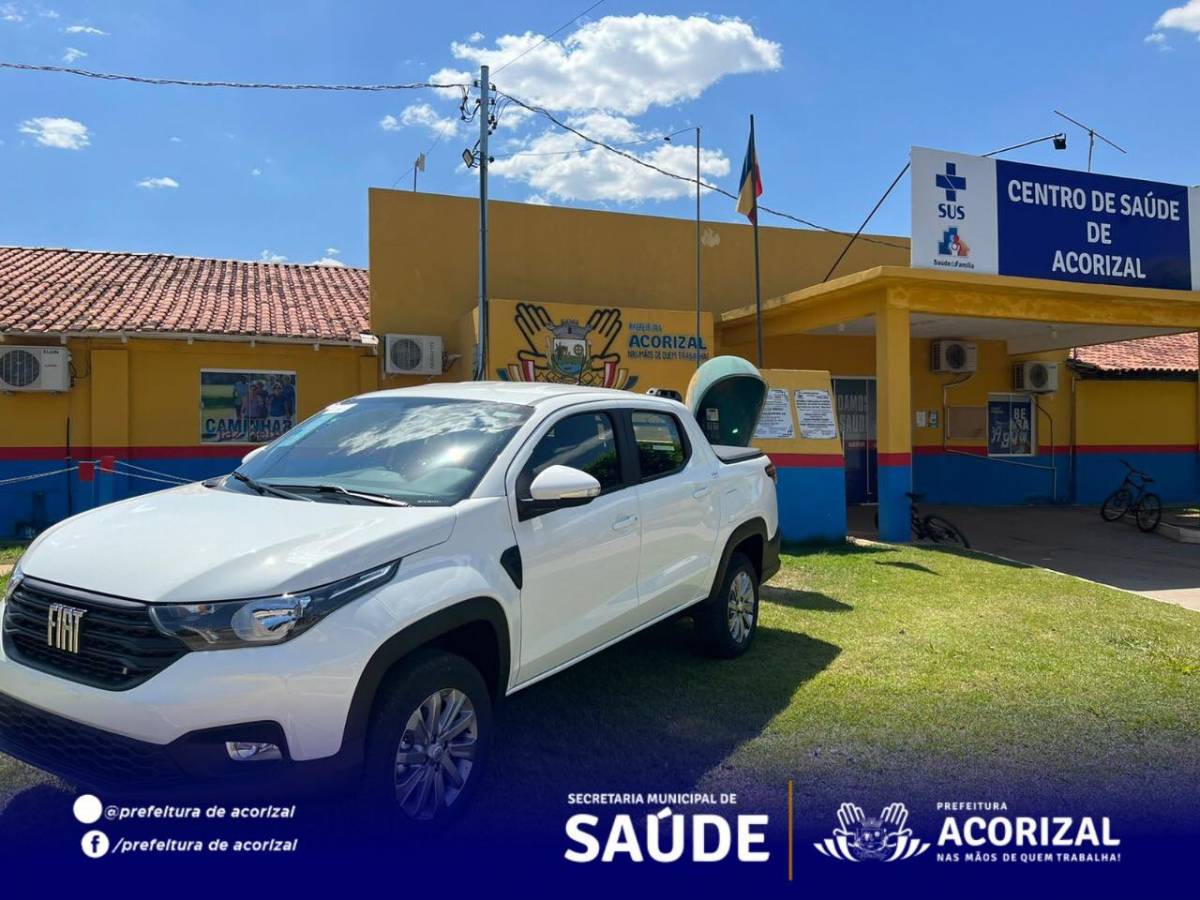 Prefeitura adquire veículo zero quilômetro para atender a Saúde do município  