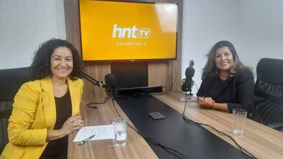 Delegada Jannira Laranjeira aborda a violência contra mulher 