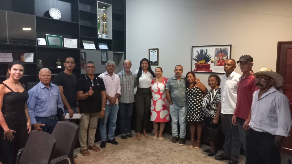 Prefeita se reúne com novos presidentes de bairros e discute melhorias para comunidades de Leverger