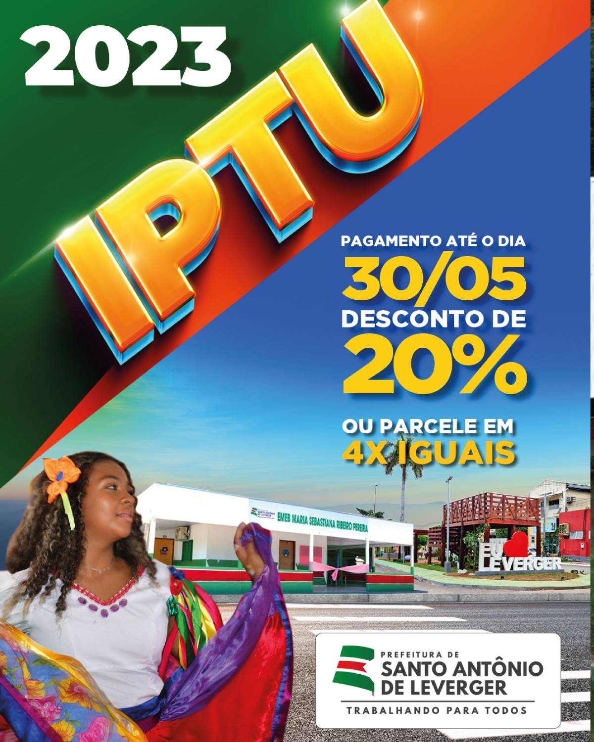 Prefeitura lança campanha de arrecadação do IPTU 2023