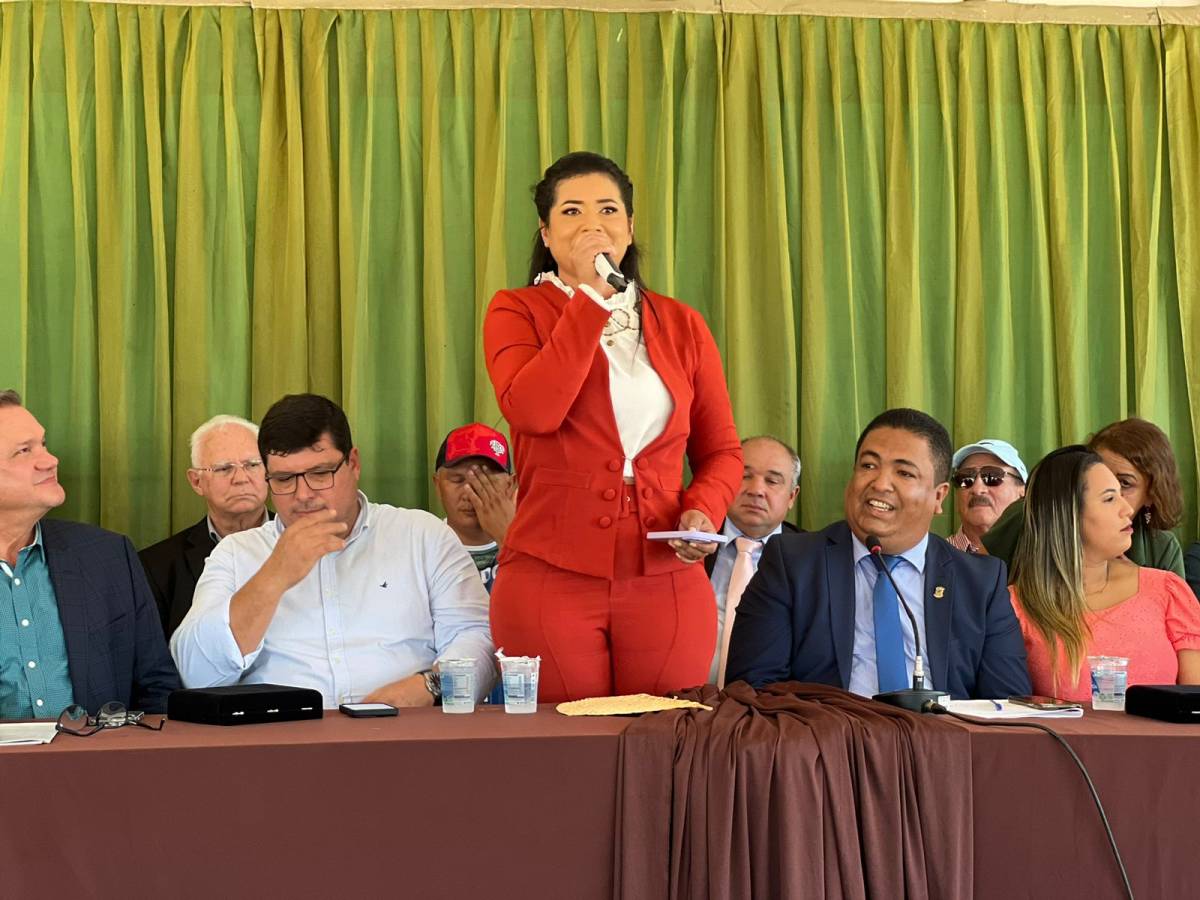 Francieli ressalta benefícios conquistados no Dia de Rondon; Assista vídeo e veja fotos