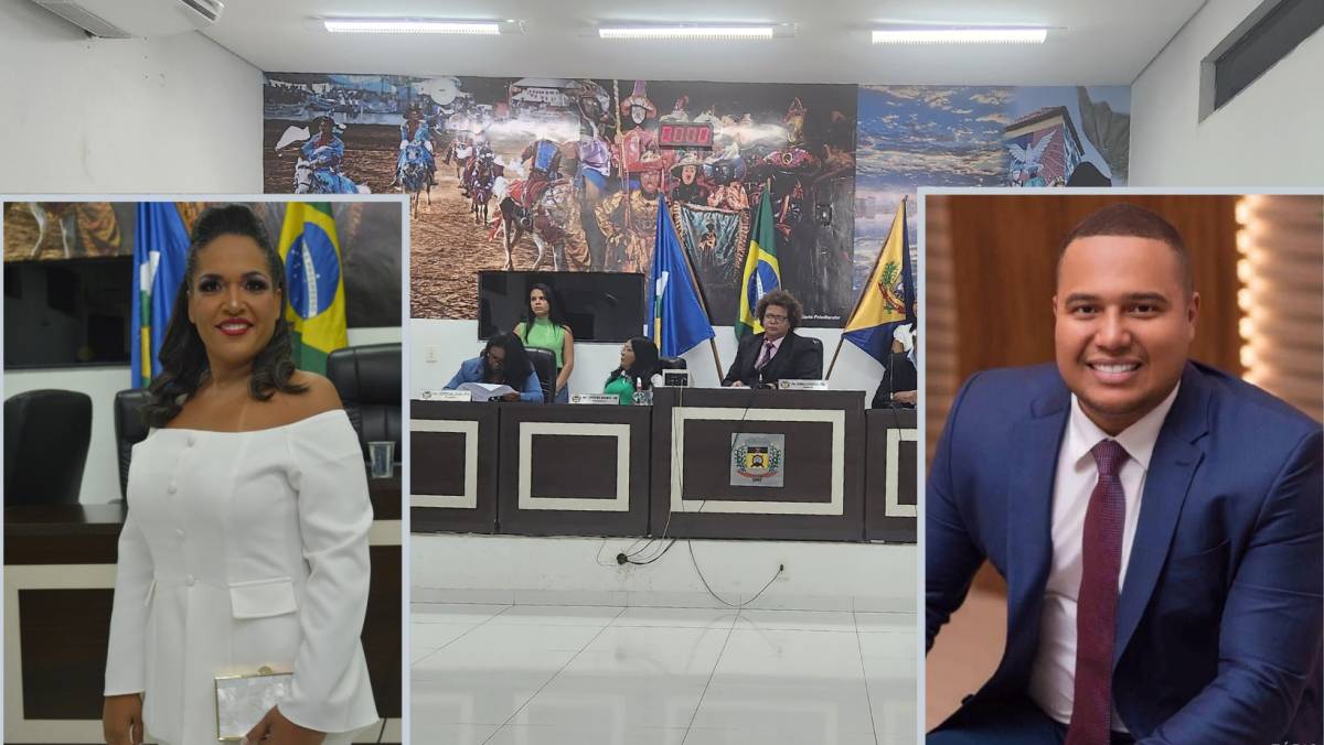Vereadora de Poconé se irrita com atraso do colega na sessão ordinária