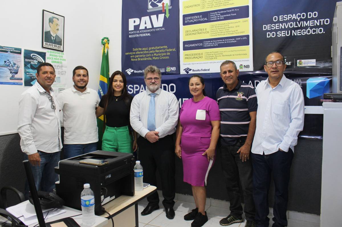 Nova Brasilândia dá passo importante ao inaugurar Posto de Atendimento Virtual da Receita Federal