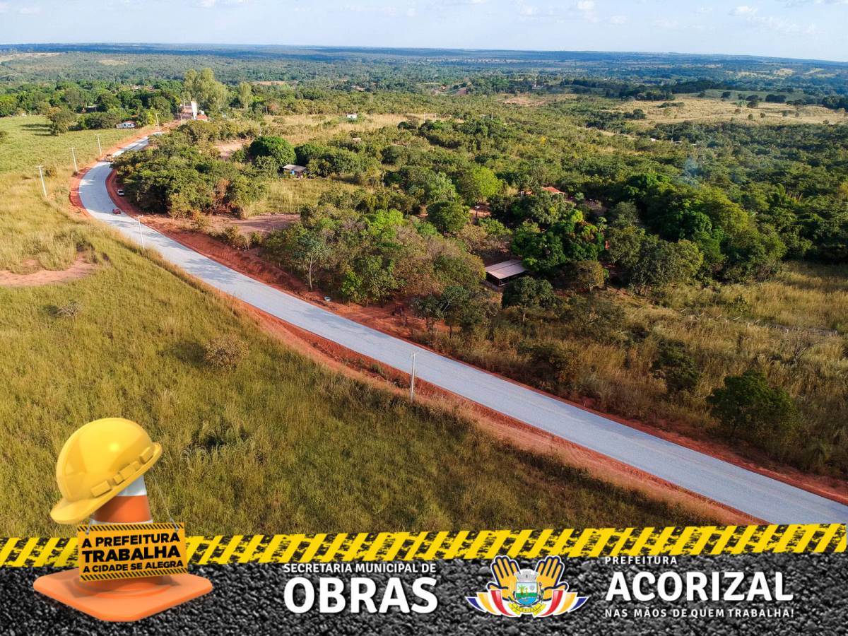 Diego Taques realiza sonho antigo: Pavimentação asfáltica beneficia moradores de Baús e região