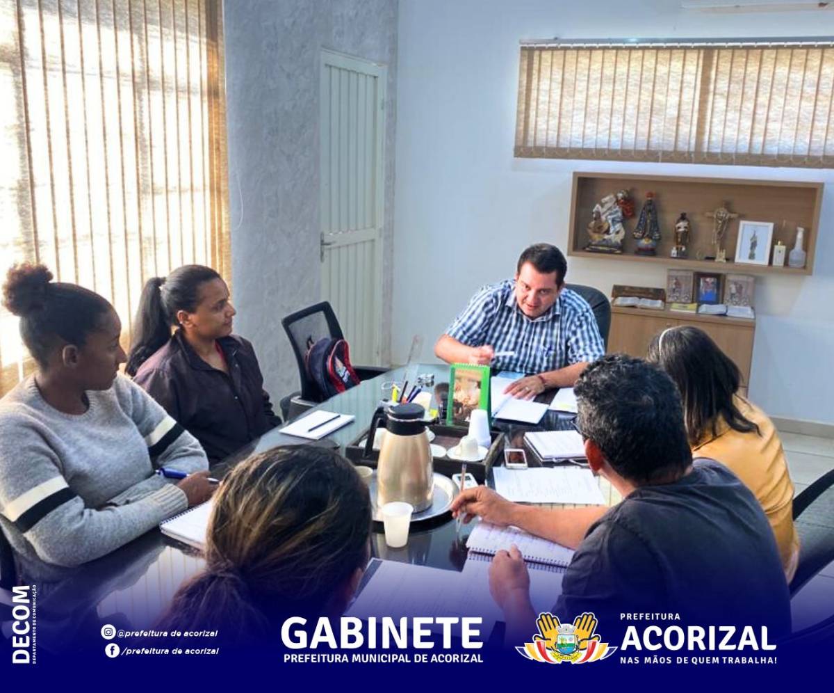 Prefeito Diego se reúne com representantes do Assentamento Zé da Paz para discutir melhorias