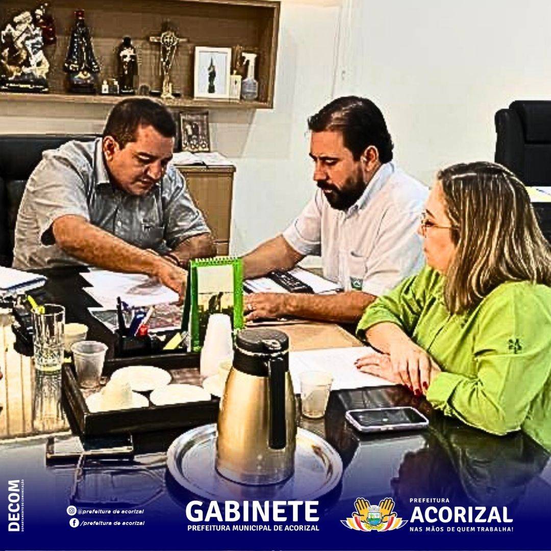 Prefeito Diego Taques e Empaer discutem planos audaciosos para o crescimento de Acorizal