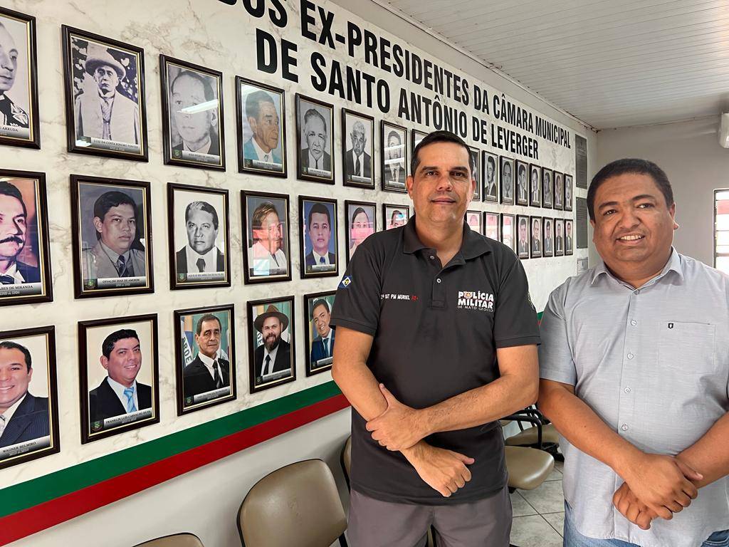 Presidente da Câmara de Leverger recebe apoio em Ação de conscientização contra violência à mulher