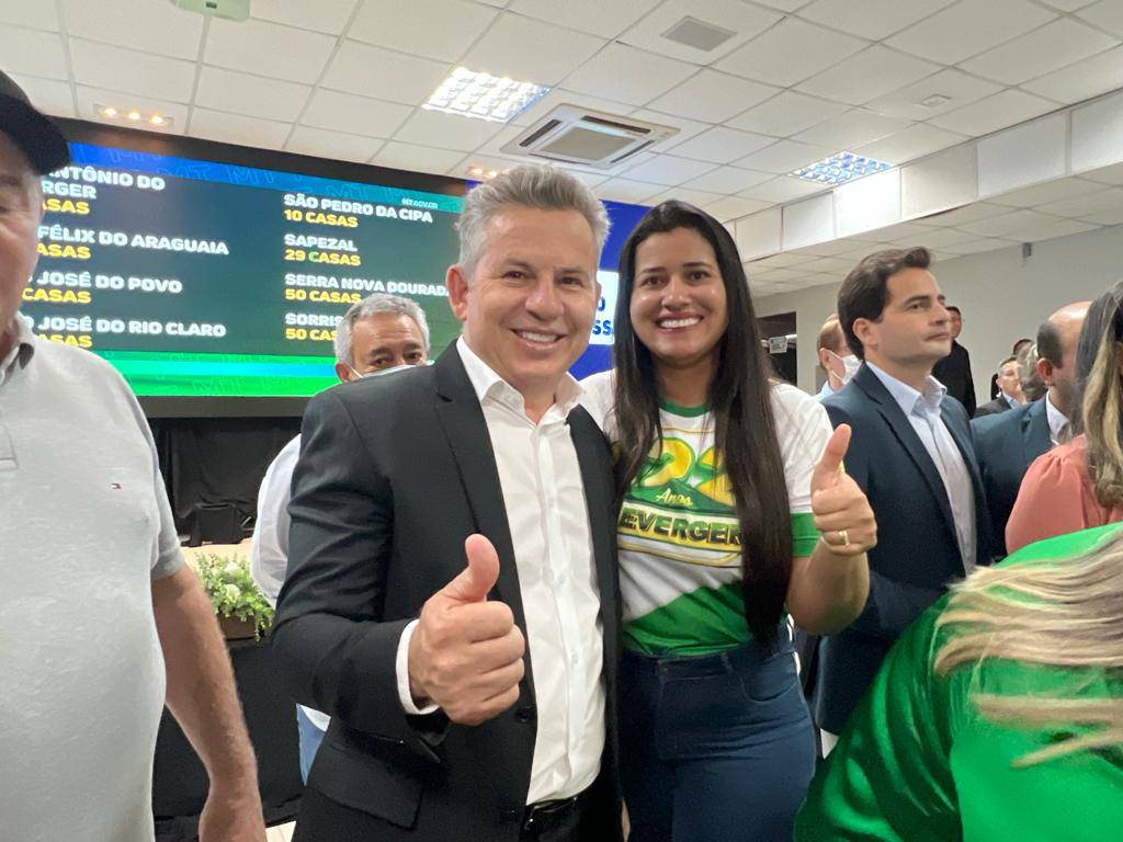 Governador, prefeita e vereadores vistoriam obras do Governo em Leverger