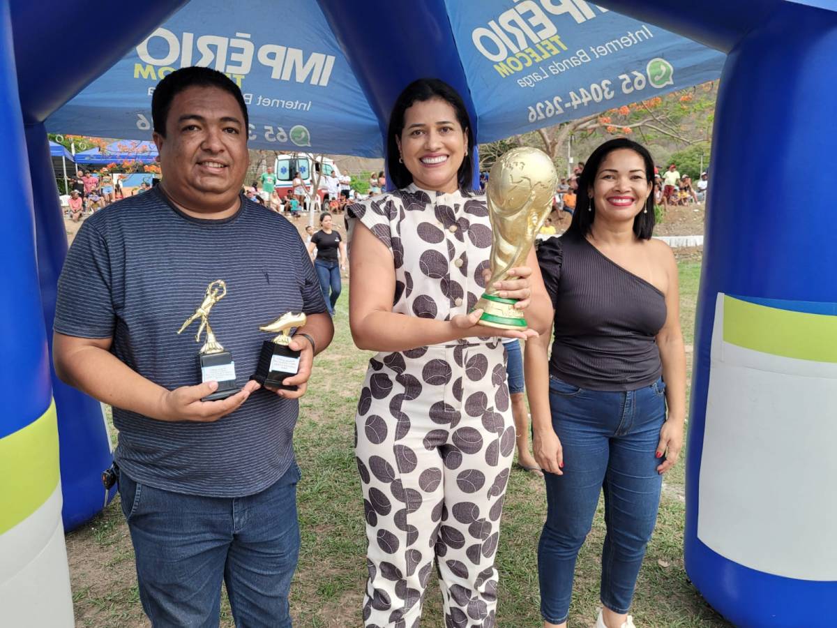 Prefeita Francieli e Rominho participam da Final da 1ª Super Copa Arena Rondon; Veja Fotos