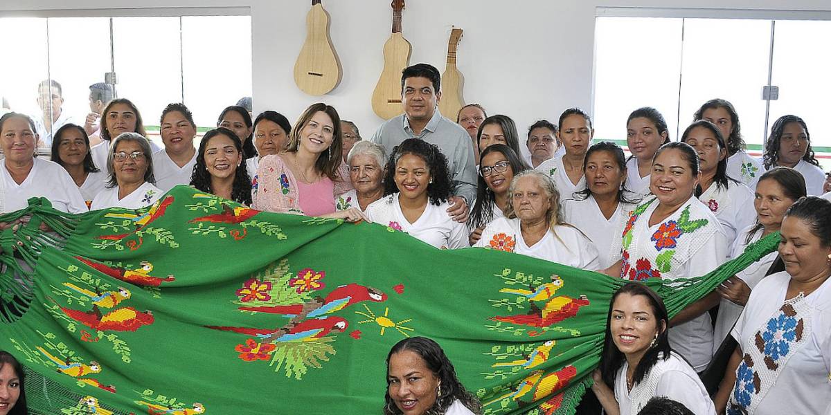 Arte das Redeiras do Limpo Grande estará presente na Casa Cor Mato Grosso 2023