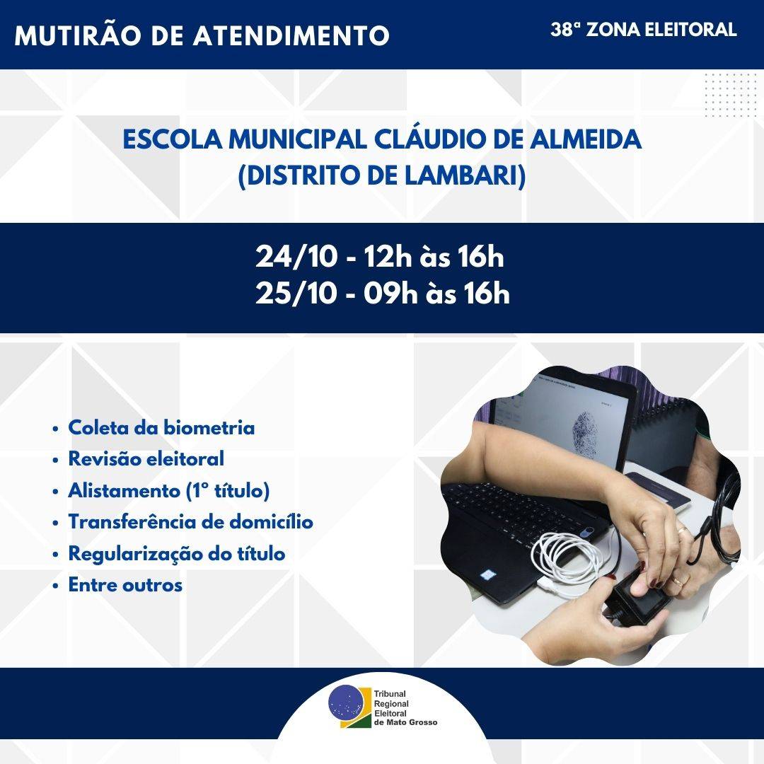 Santo Antônio recebe atendimento da Justiça Eleitoral em duas localidades