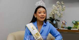 Jovem de Leverger é coroada Miss Universo 