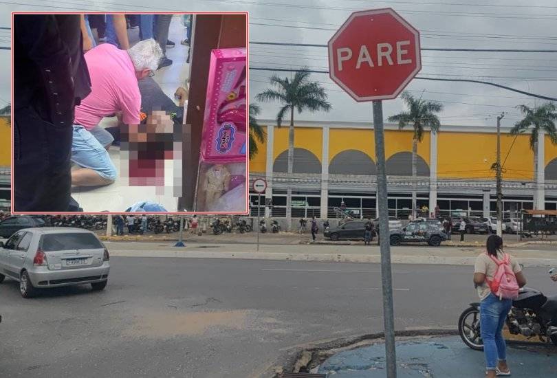 Empresário e funcionário são executados no Shopping Popular em Cuiabá;<VIDEO>
